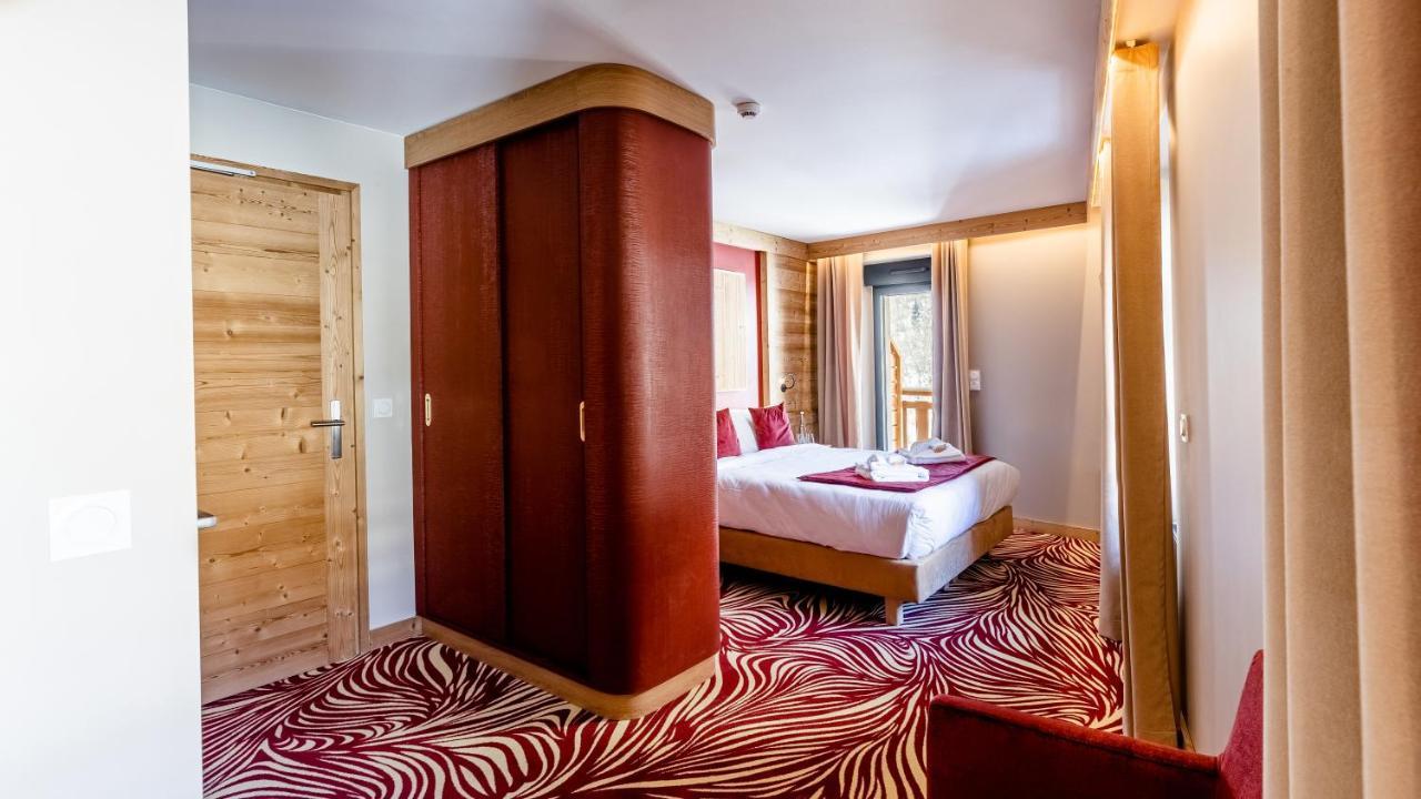 Madame Vacances Hotel Les Cimes Vaujany Esterno foto