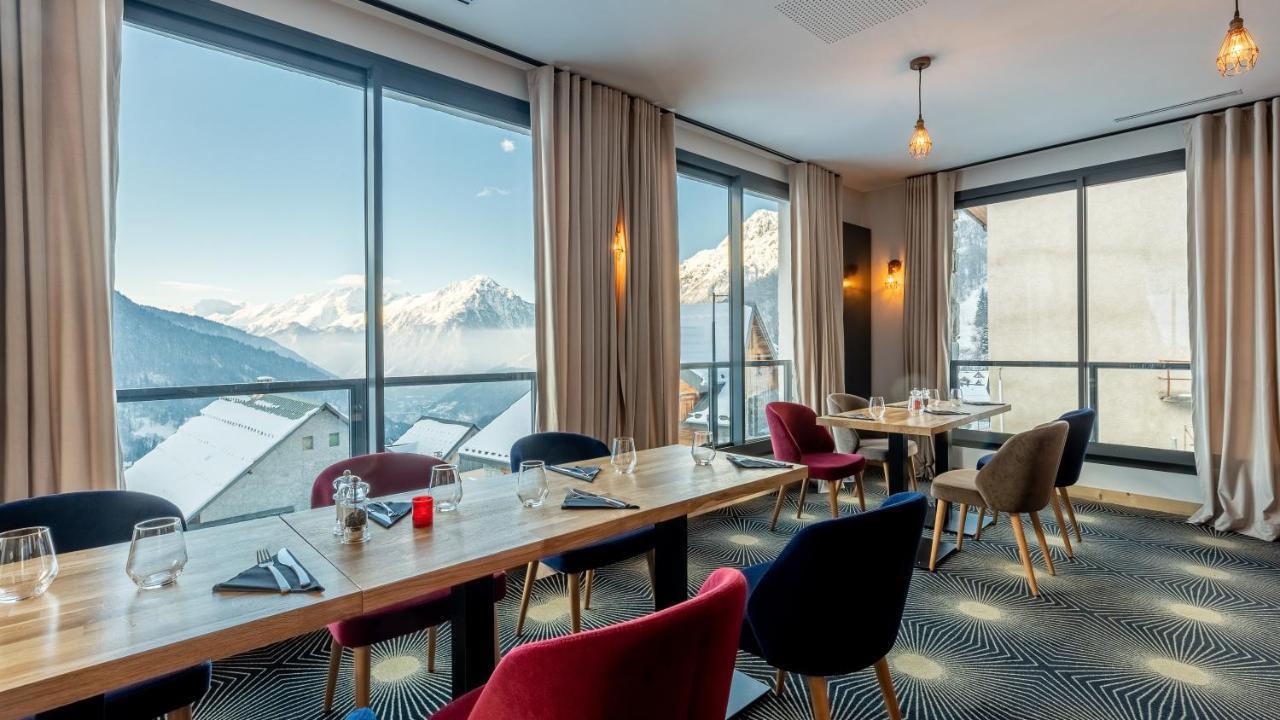 Madame Vacances Hotel Les Cimes Vaujany Esterno foto