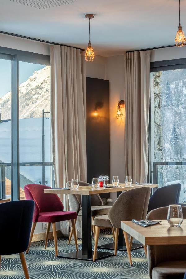 Madame Vacances Hotel Les Cimes Vaujany Esterno foto