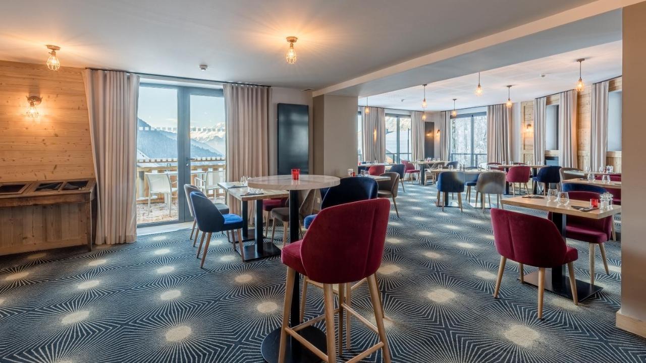 Madame Vacances Hotel Les Cimes Vaujany Esterno foto