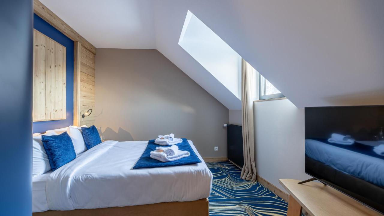Madame Vacances Hotel Les Cimes Vaujany Esterno foto