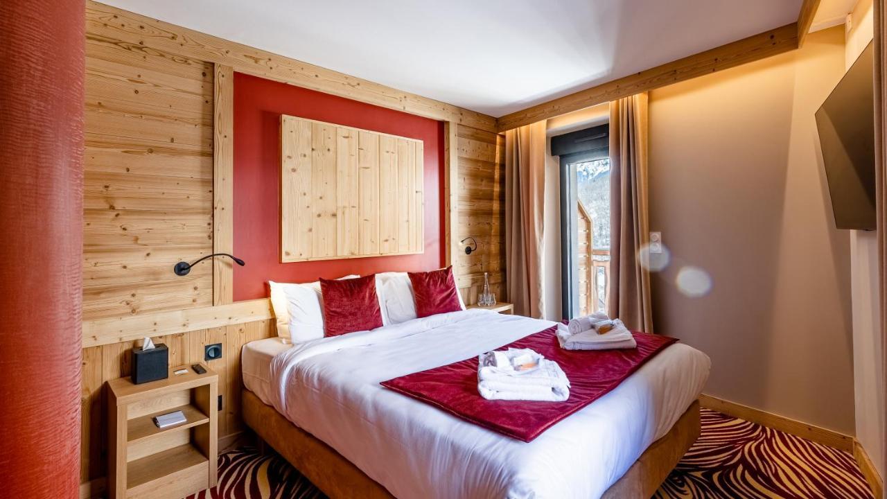 Madame Vacances Hotel Les Cimes Vaujany Esterno foto