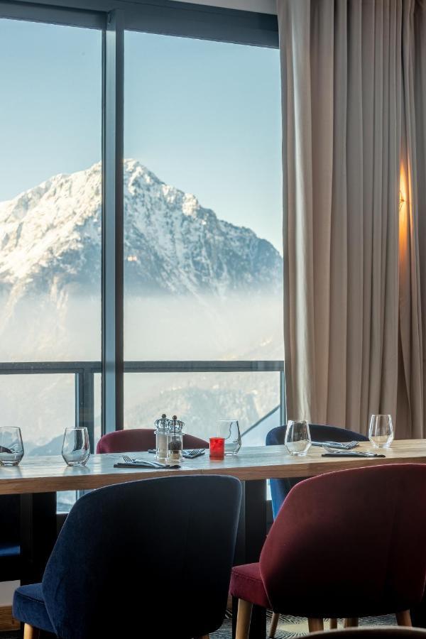 Madame Vacances Hotel Les Cimes Vaujany Esterno foto