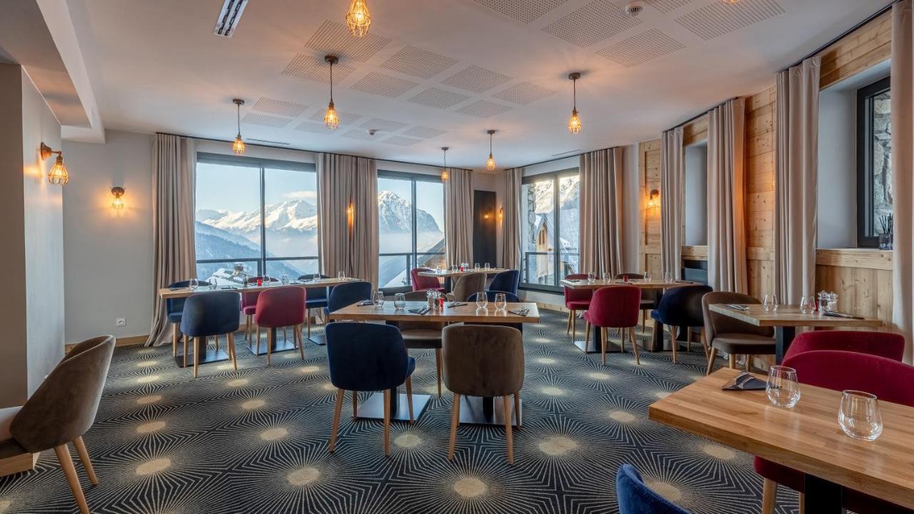 Madame Vacances Hotel Les Cimes Vaujany Esterno foto